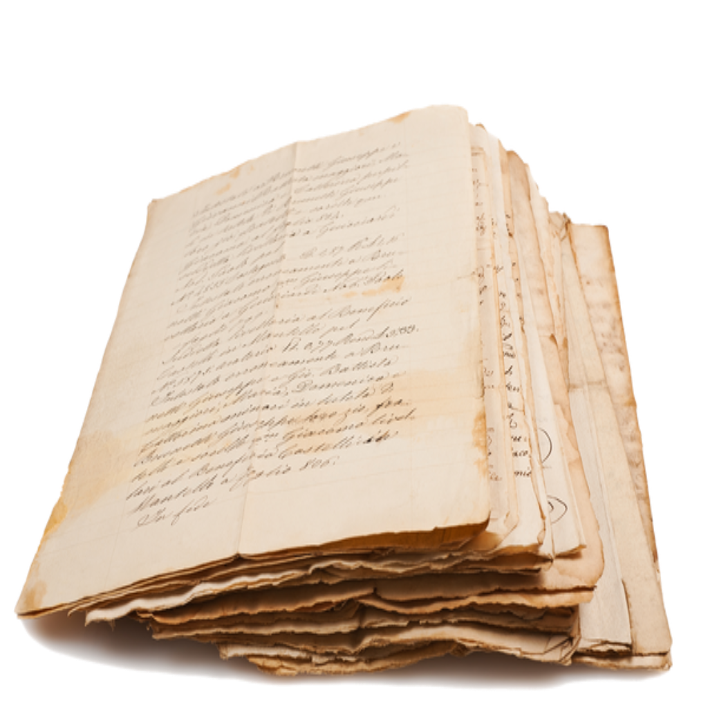 Old handwritten manuscript pages connected to Mr. Smoe and Isabel: The Forgotten Daughter of La Llorona in the Candle Face Chronicles